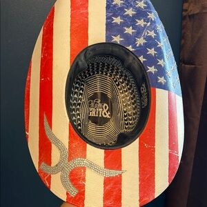 Patriotic American Flag Cowboy Hat